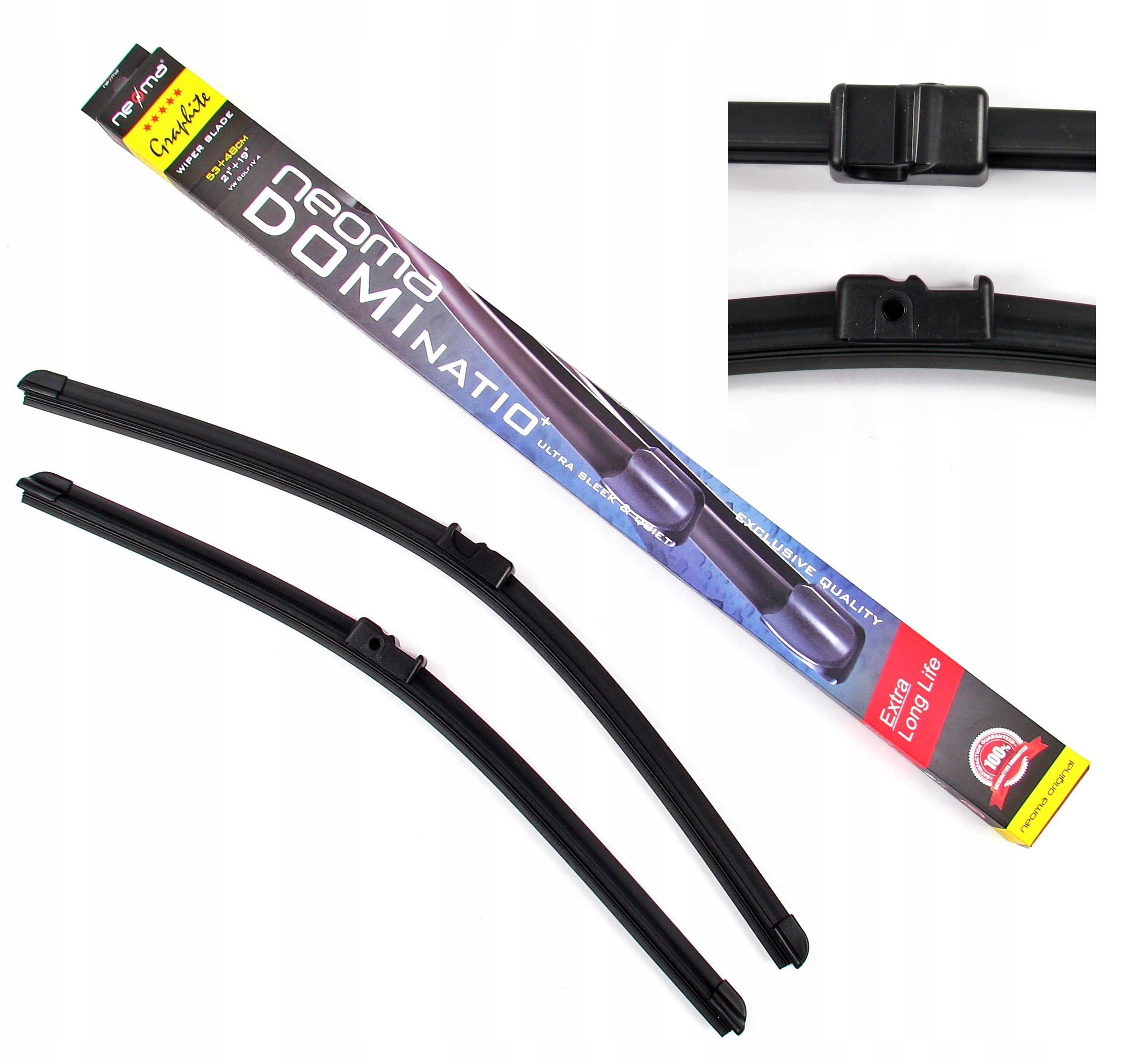 

Wycieraczki Przód Vw Golf IV 4 Polo 9N Bora Asym.