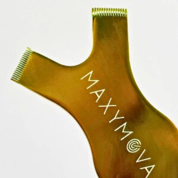 Złoty stalowy grzebyk do liftingu rzęs MAXYMOVA Stan opakowania oryginalne
