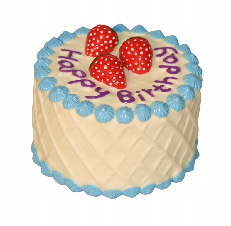 

Kerbl Zabawka winylowy tort, 10 cm 82310