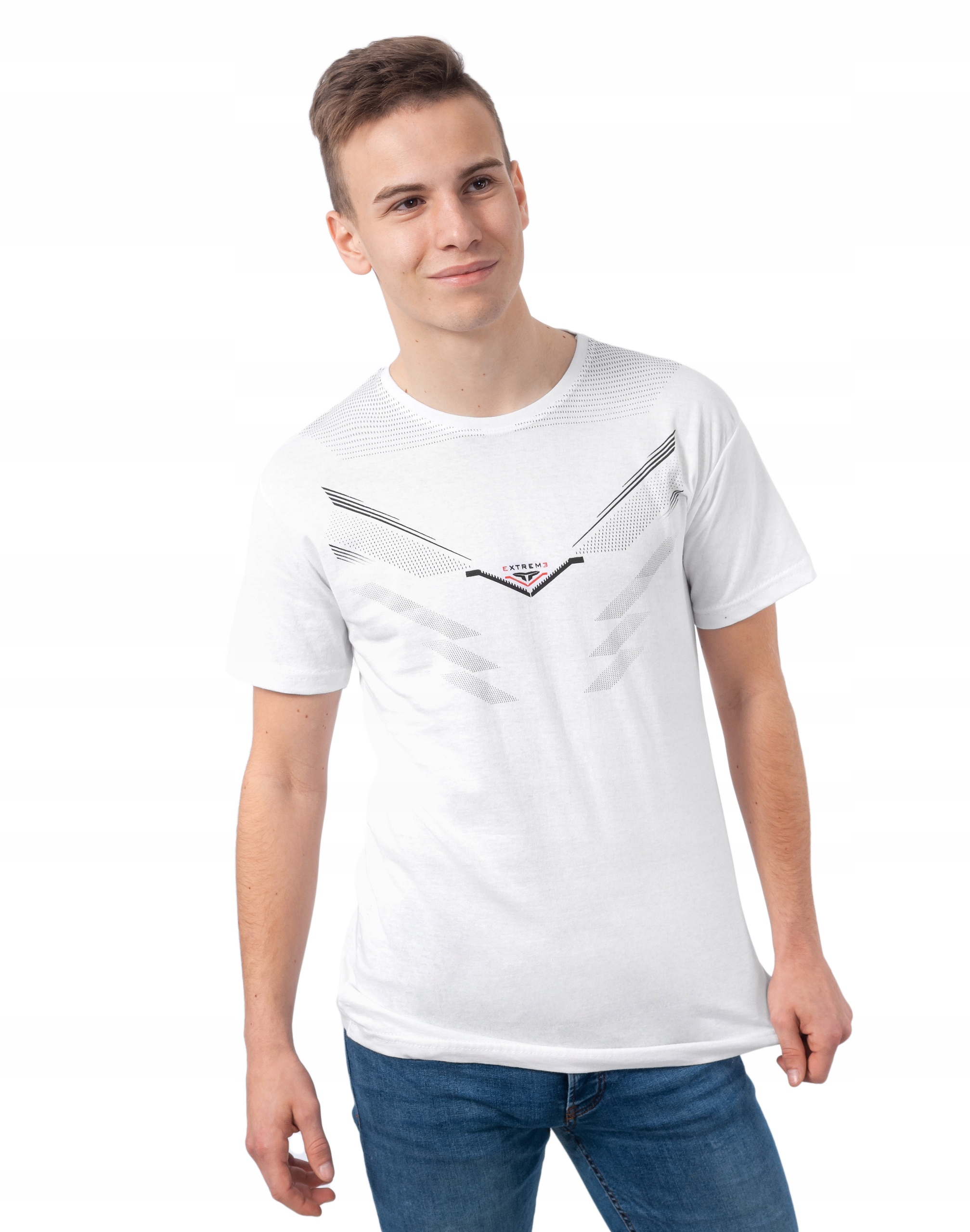 

Koszulka Podkoszulek Tshirt Męski Shirt KM15-1 XL