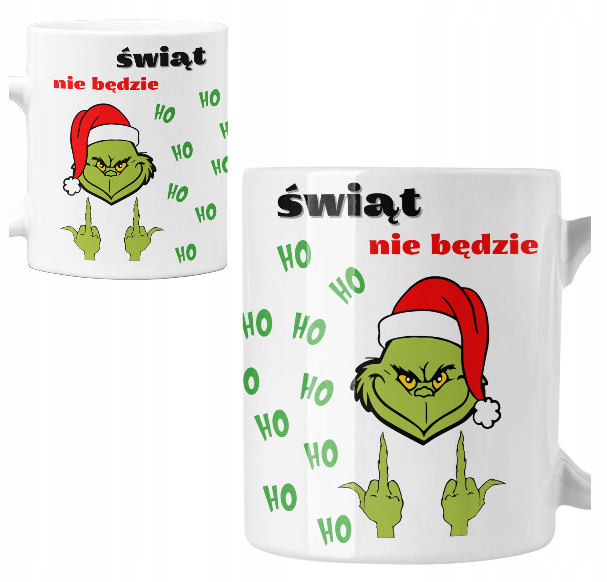 

Grinch Kubek Świąteczny Mikołajki 10