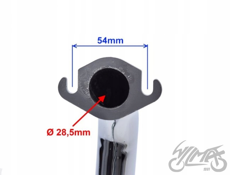 TŁUMIK SPORTOWY DIO Numer katalogowy części WZMOTO.PL MSCT.13.04.06.2023.5411