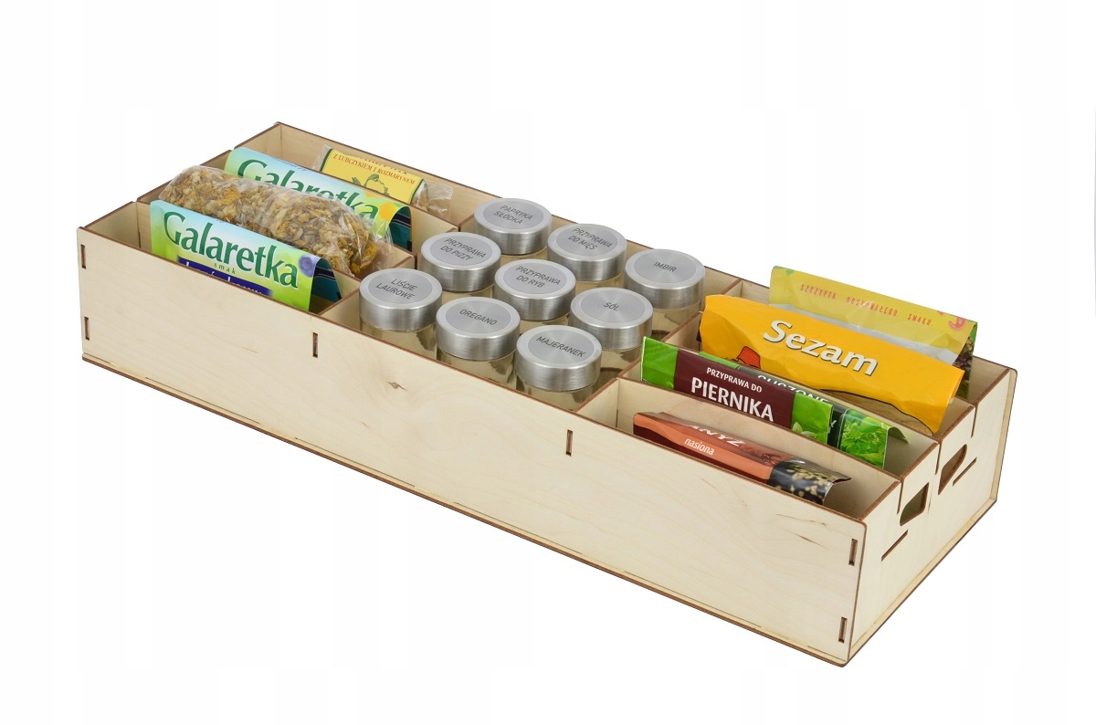 Wkład szuflada GINGER - MODUŁ PRZEGRODOWO-SŁOIKOWY