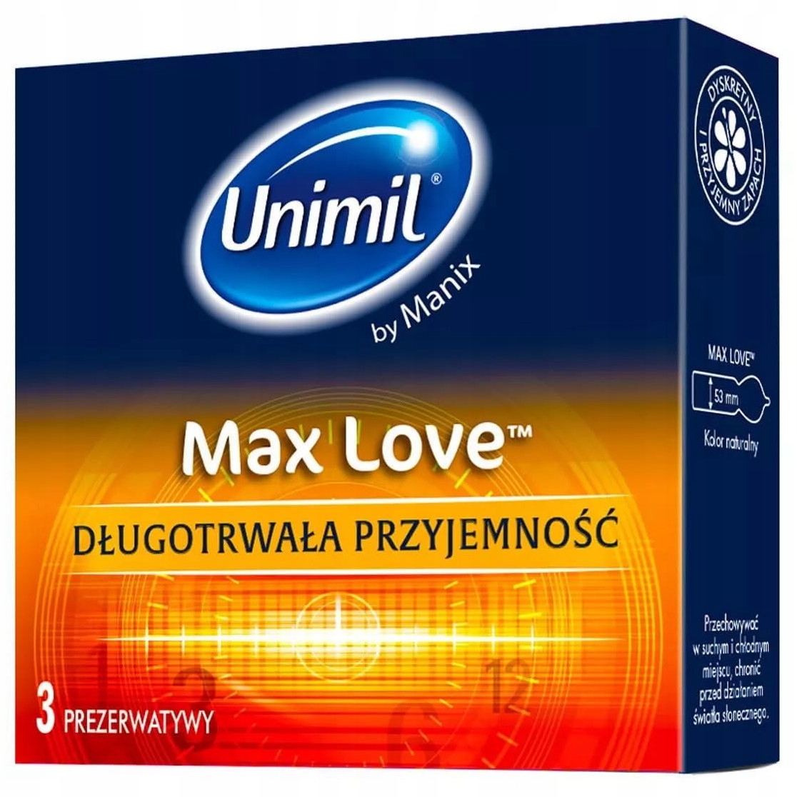

erotyka Prezerwatywy Opóźniające Wytrysk Unimil 3x