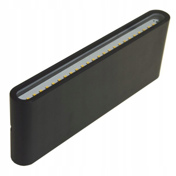 Led fasádní svítidlo Flow 2x9w 4000K antracit