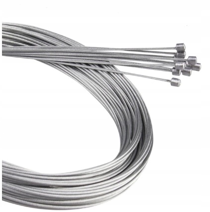 Przewód przerzutek Linka do Roweru 2000mm - Cynk i Stal - 1,2 mm x 1,95 m