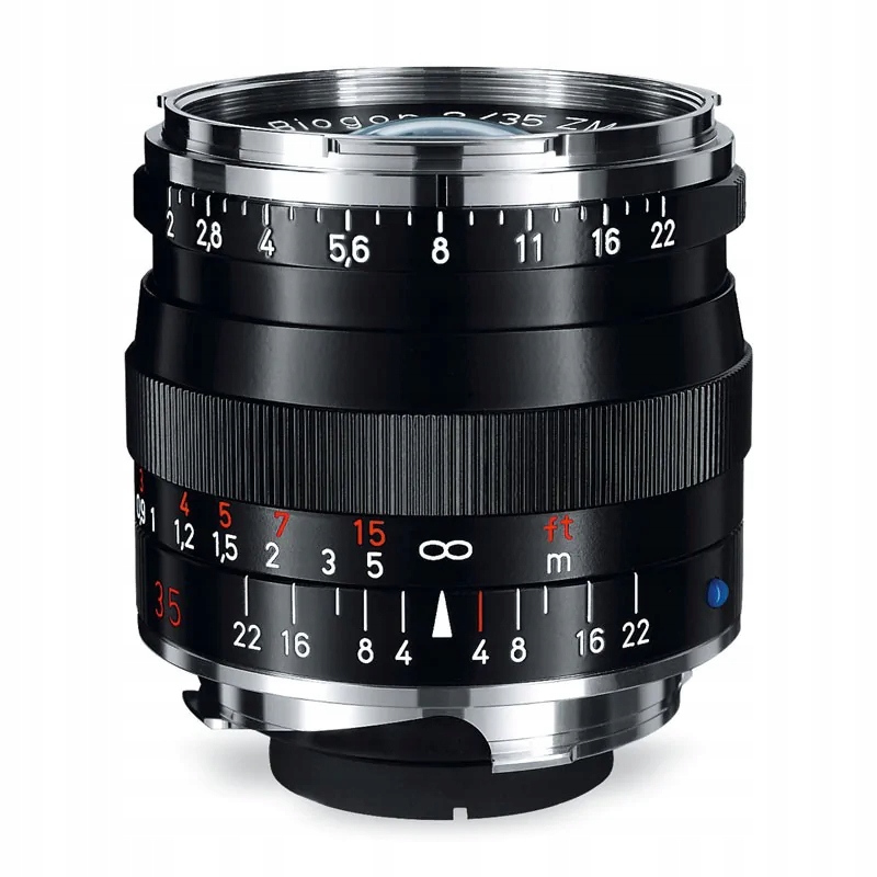 Zeiss Biogon T* 35/2 Zm Leica M černý