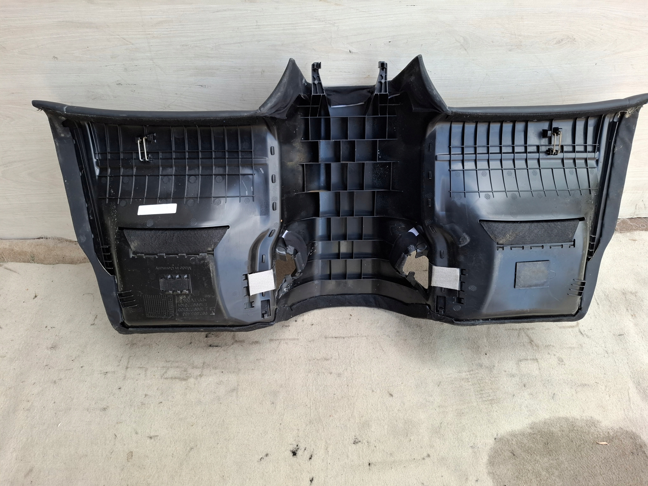 Sitz hinten PORSCHE 911 992 19R schwarze Leder