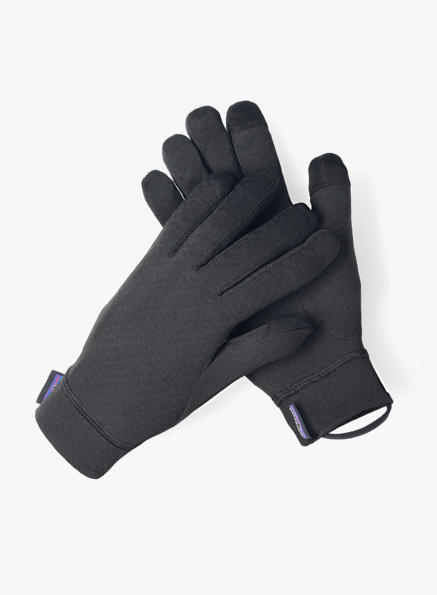 Rukavice do hor Patagonia Cap Mw Liner Gloves černá XL