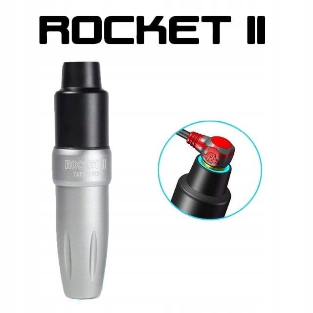 Tetovací Strojek Tužka Pero Rocket II Silver