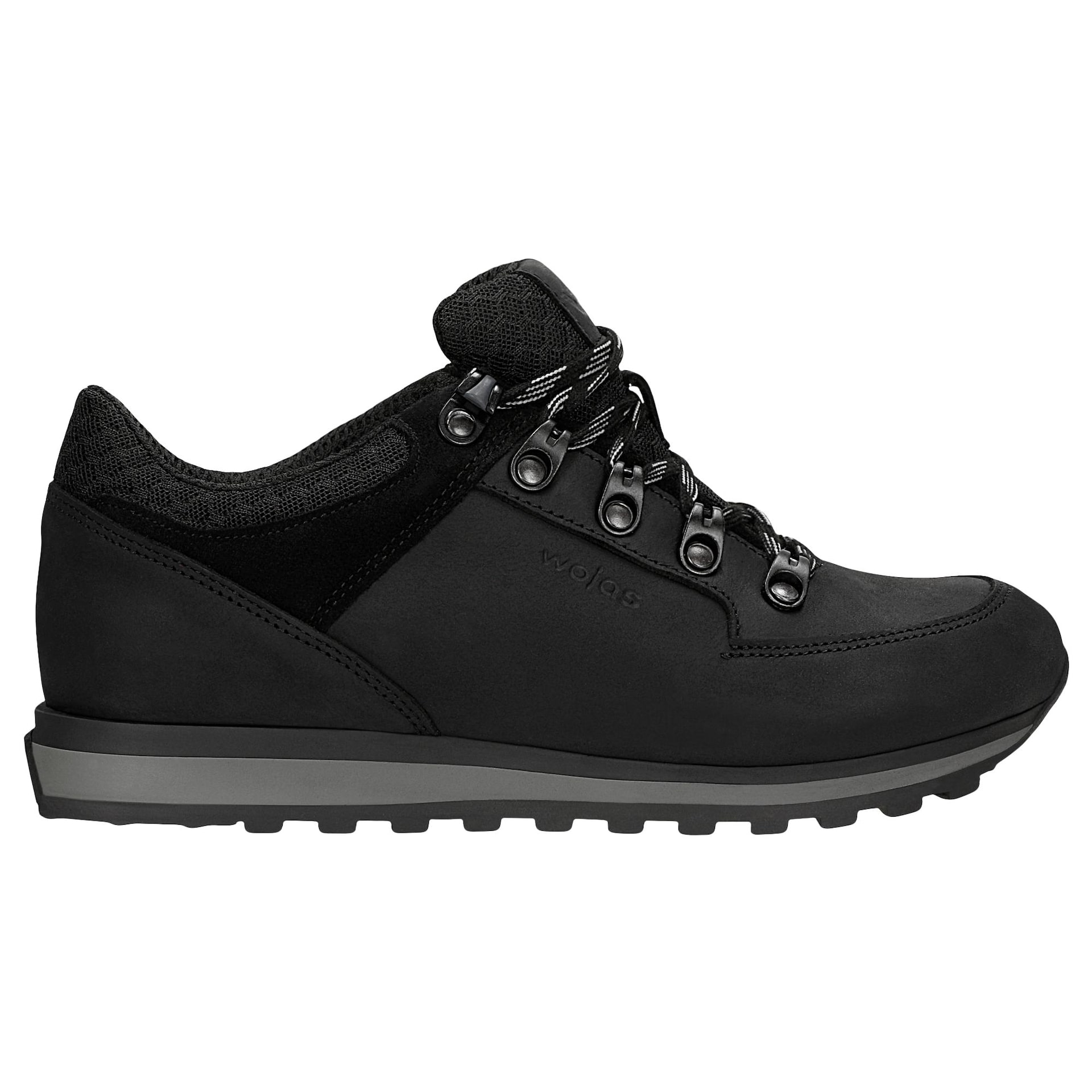 Černé nízké dámské trekové polobotky vel. 38