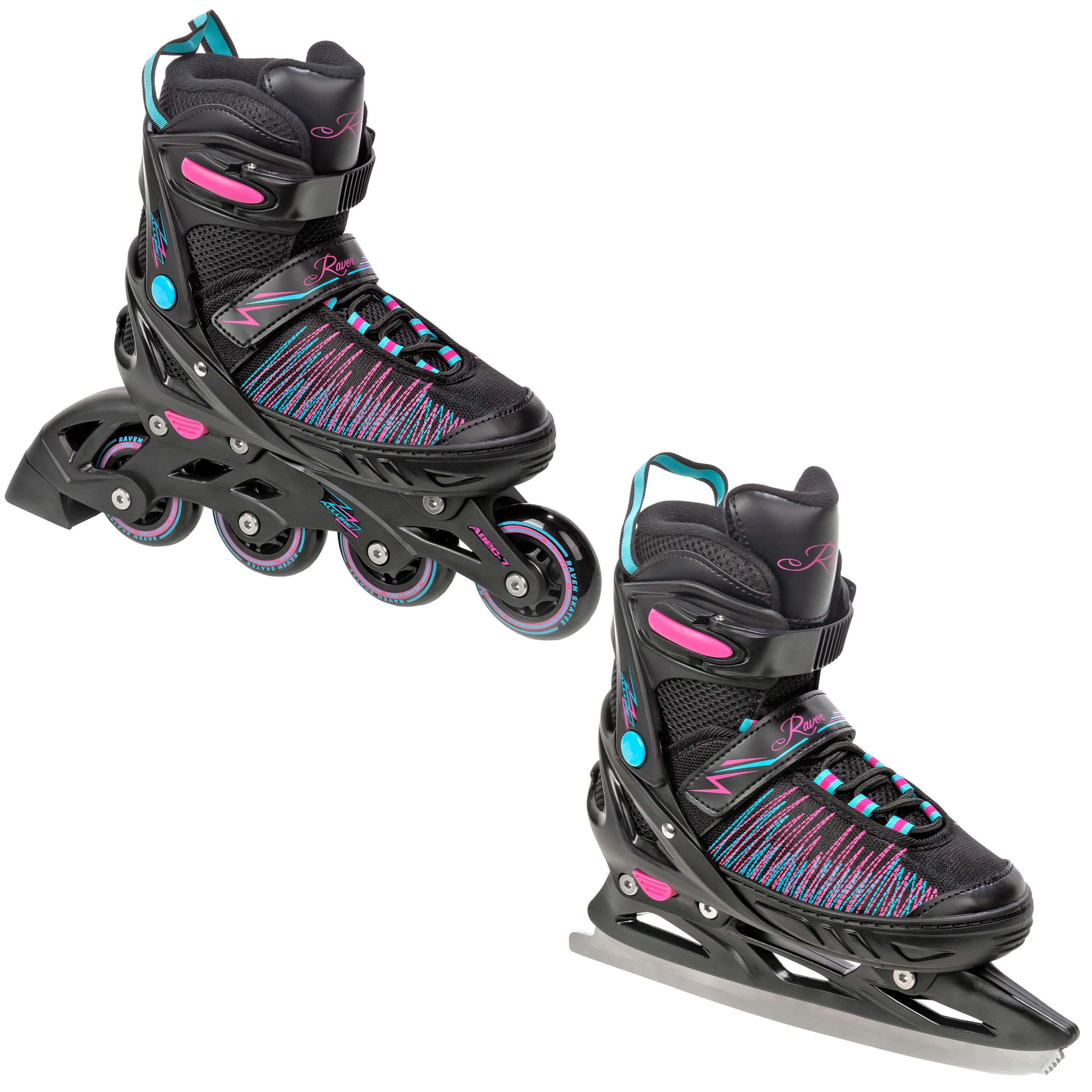 

Rolki Łyżwy 2w1 Raven Allure 31-35
