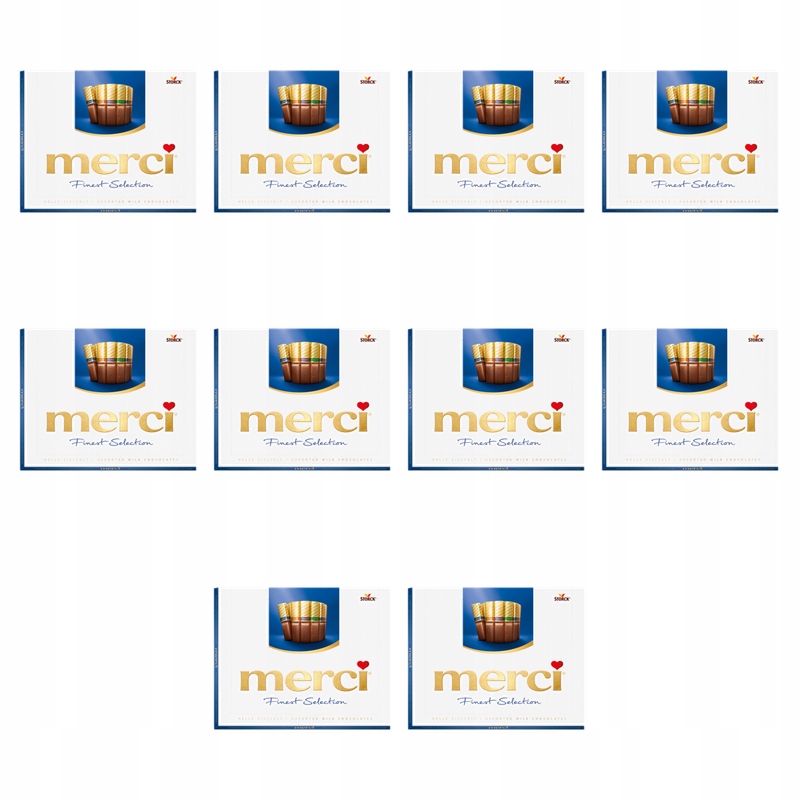 merci mleczne 250g X10