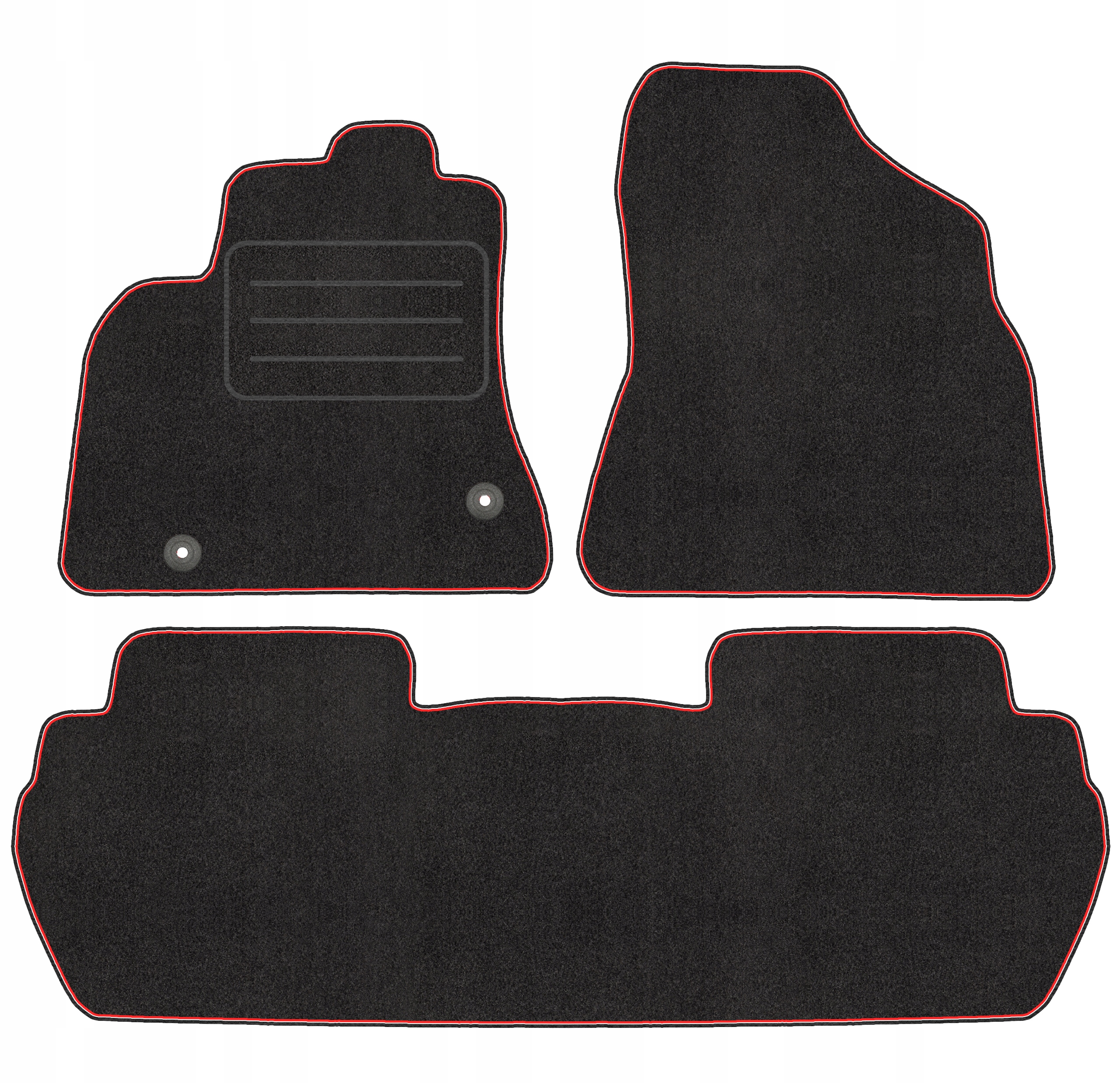 Polyamidové velúrové rohože pre Peugeot Partner II