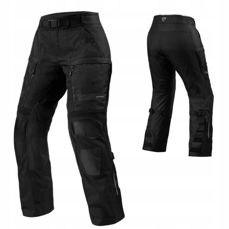 Dámske motocyklové nohavice Revit Sand 5 H2O Lady Black, čierne