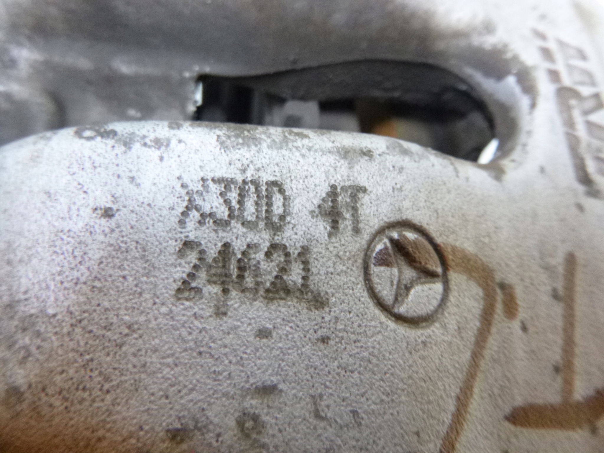 caliper brake rear part left MERCEDES W176 2017r. TRW