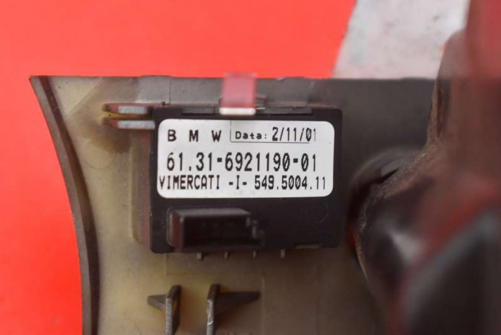 ignition key button 6922329 BMW E65 3.5 V8 272 KM 01-05