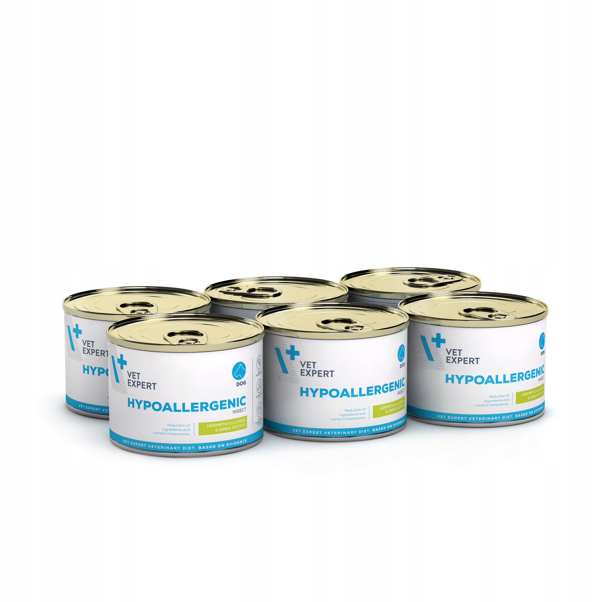 Mokra karma dla psa weterynaryjna Vet Expert Hypoallergenic Insect 6x190 g