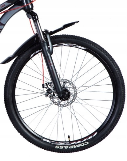 Rower MTB Velotrade TREK DD wolnobieg rama 15 cali koło 26 " szary Marka Discovery