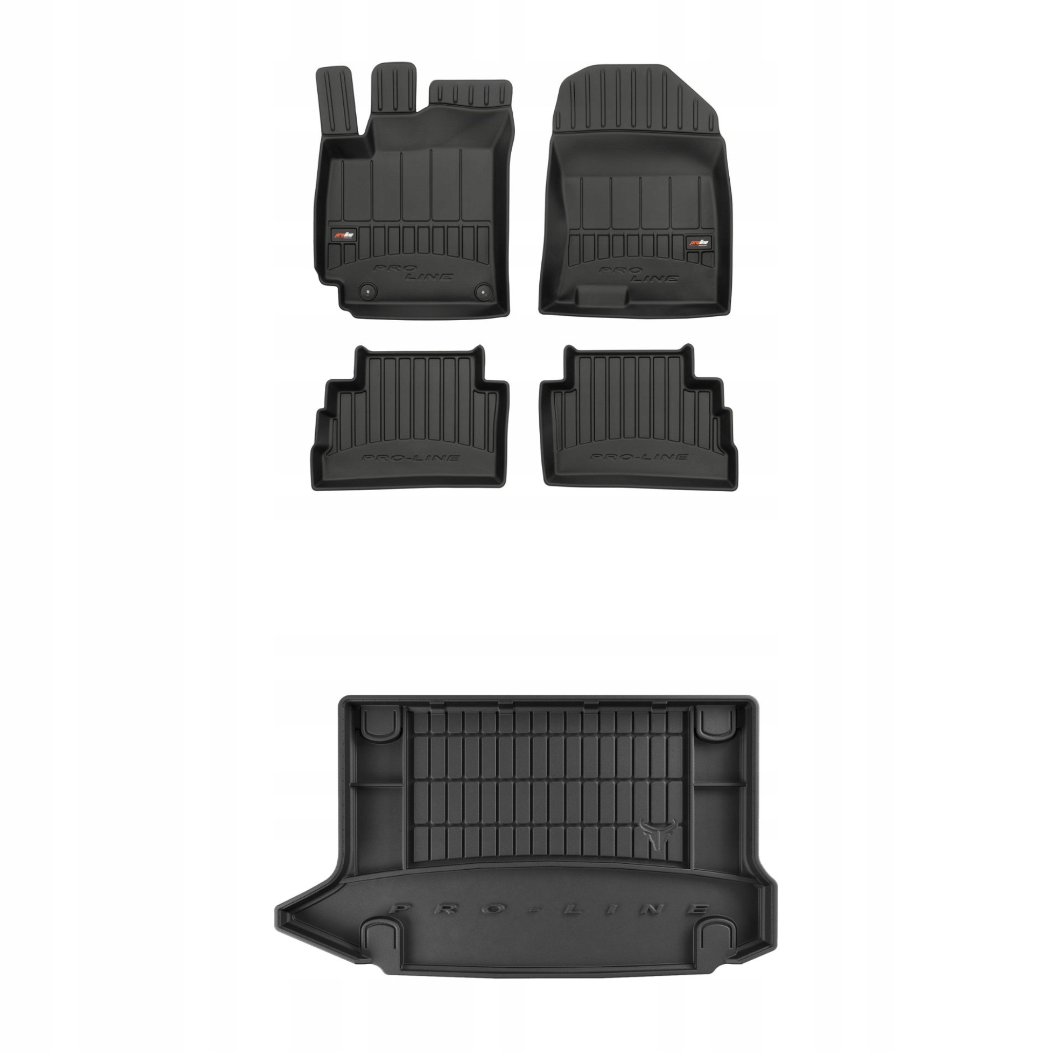 Sada gumových koberců a rohoží pro Hyundai Kona I 2017-2023