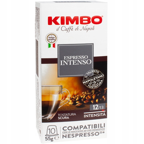 10 x kapsle Kimbo Intenso Nespresso 10 ks Videokniha Bonus