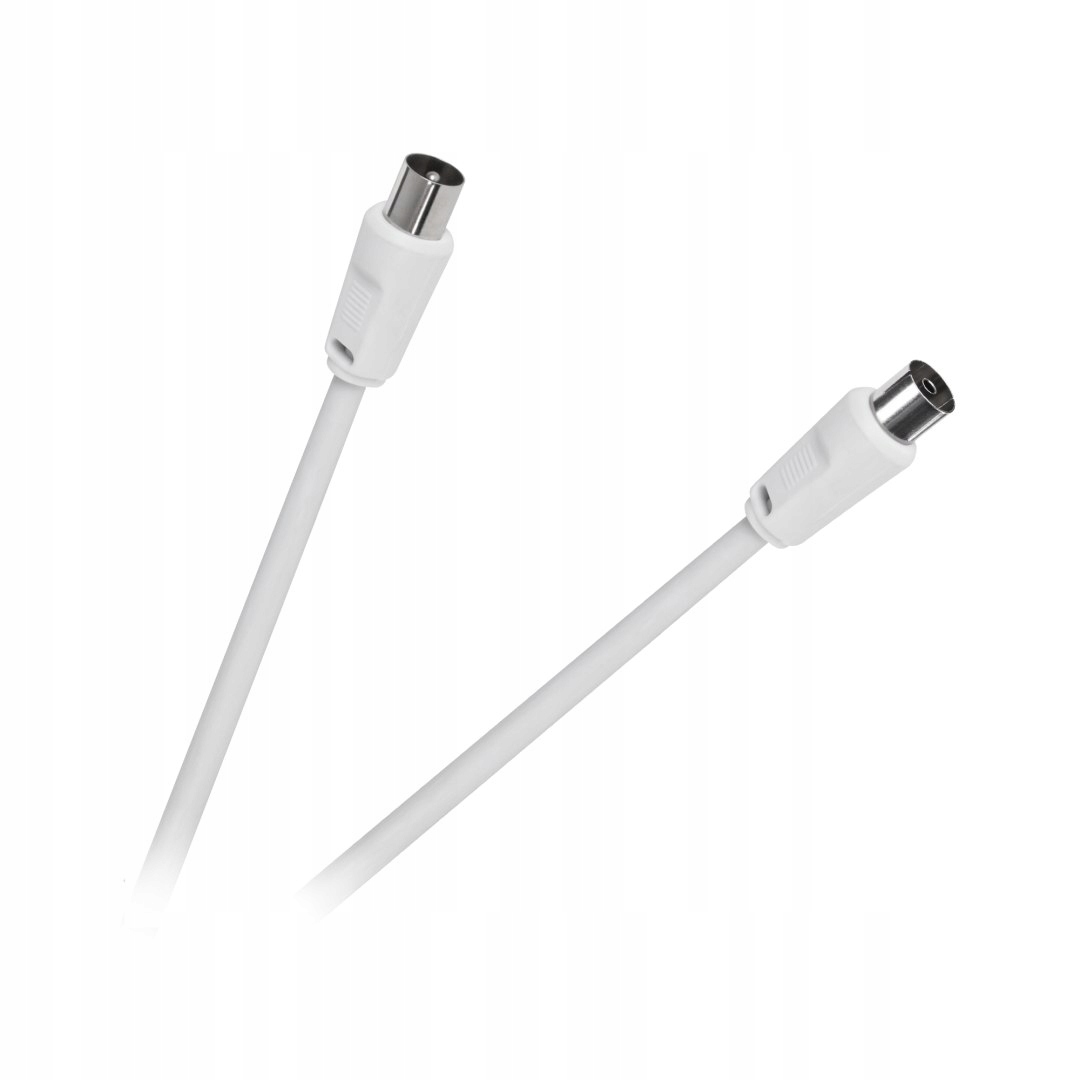 Kabel Tv Video biały 1,5m Lechpol Electronics