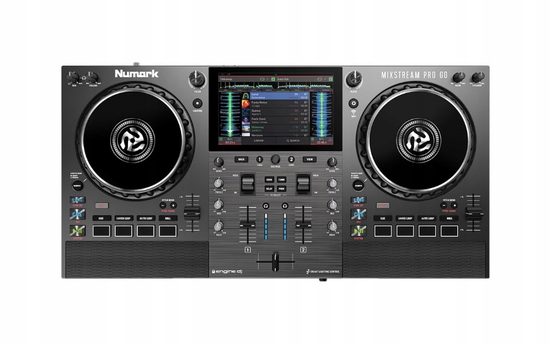 Numark Mixstream Pro Go Konsola Wi-fi Streaming Bt Głośniki Akumulator