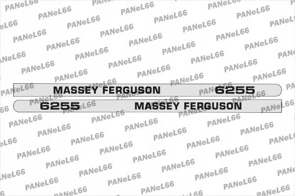 MF6255 - НАБОР НАКЛЕЕК MASSEY FERGUSON 6255