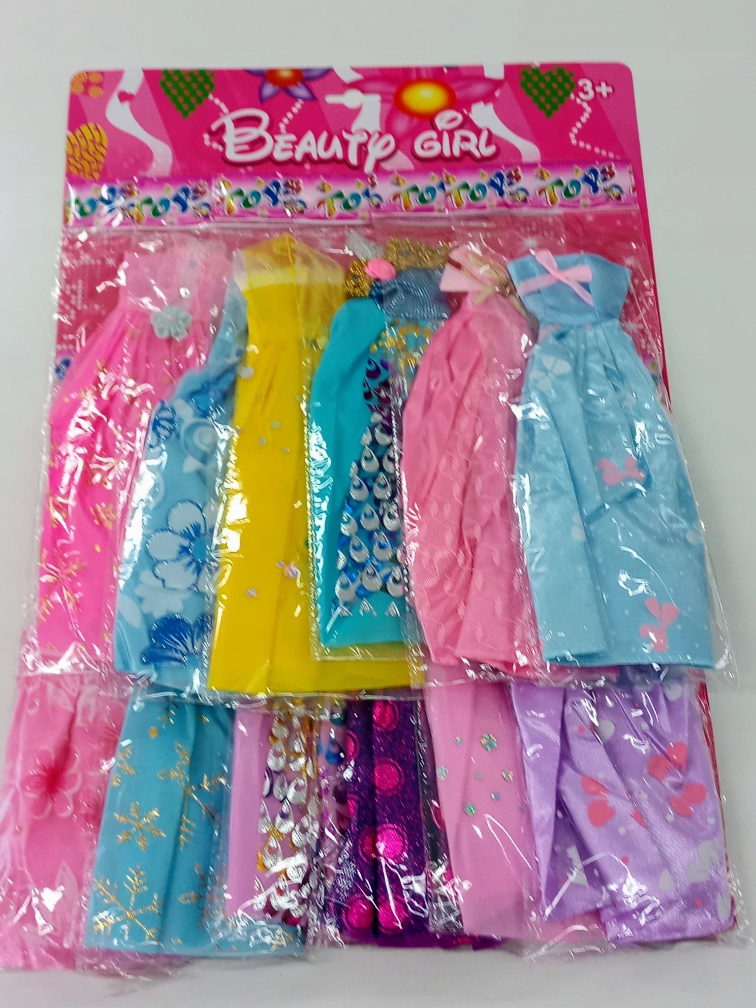 UBRANKA, Sukienki LALKA B 29CM ZESTAW 12 SZT Marka Adar