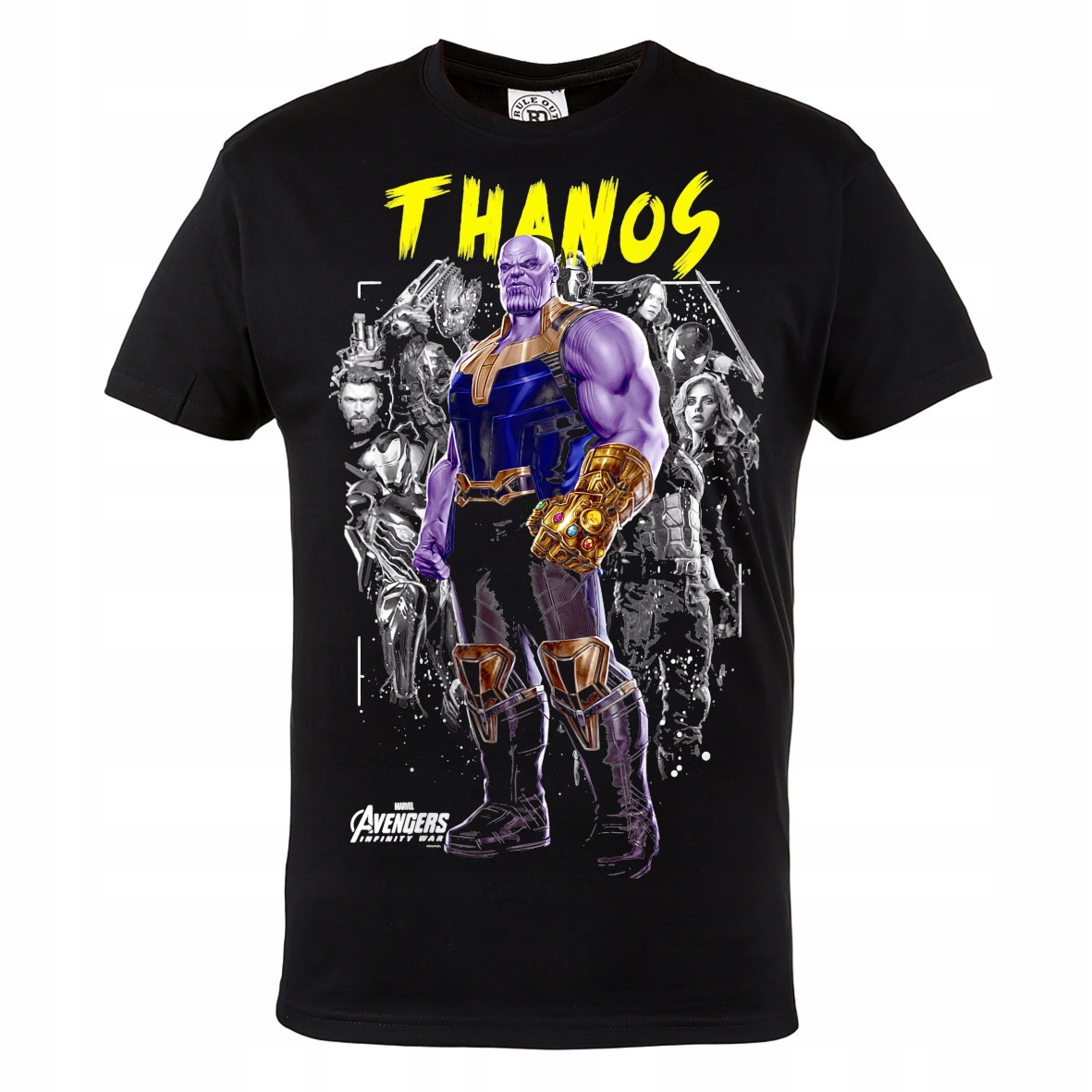 

Męska Koszulka Bawełniana Filmowa Avengers Thanos