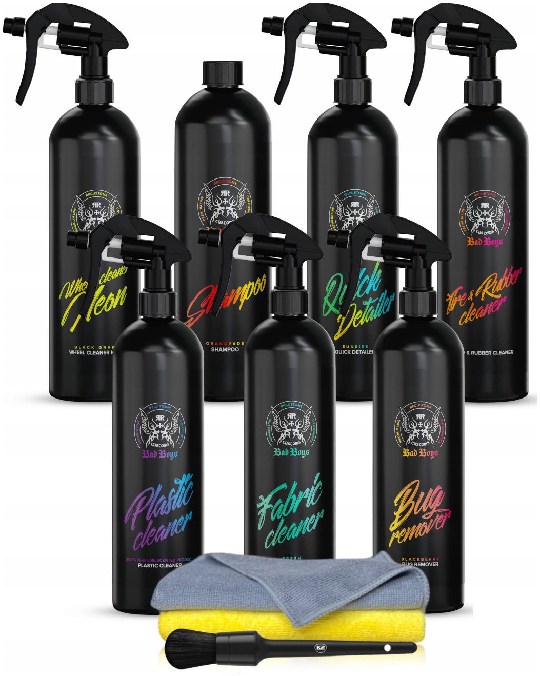 RR Customs RRC Bad Boys Mega Zestaw Kosmetyków Do Auta Detailing Prezent