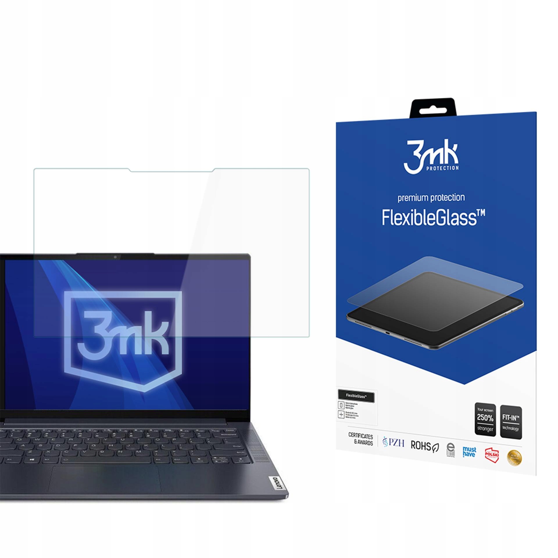 Nietłukące szkło hybrydowe na Lenovo Yoga 7 14ITL5 14"" 3mk FlexibleGlass