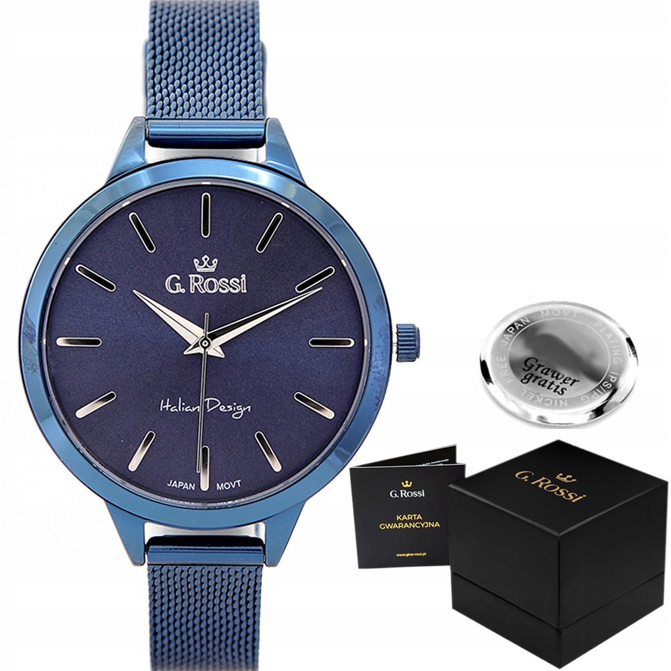 Dámské hodinky G. Rossi Spectra mesh Box