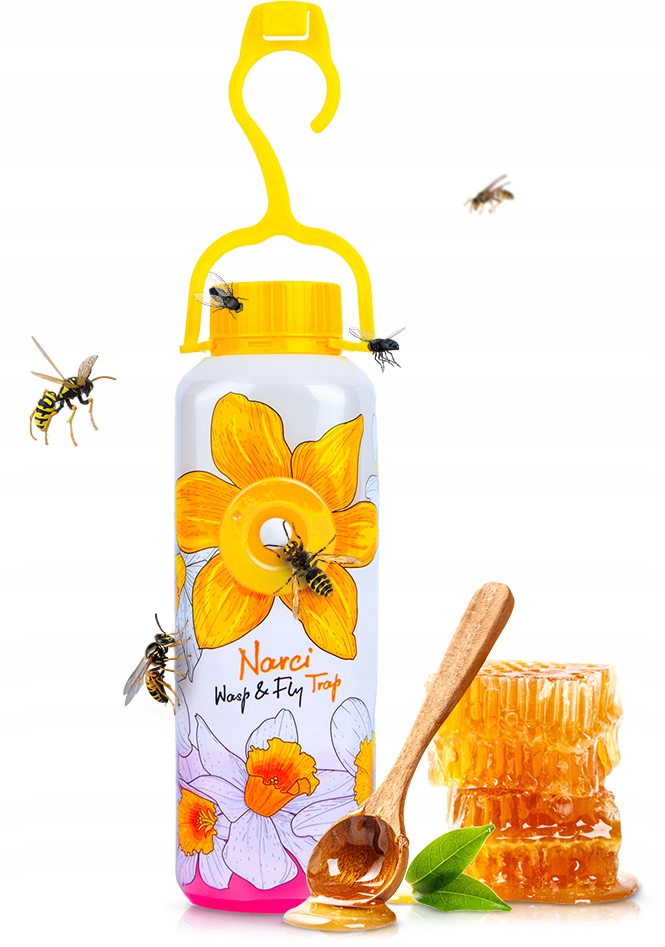 PUŁAPKA NA OSY DO WYŁAPYWANIA OS I MUCH SILNIE WABI NARCI WASP & FLY TRAP