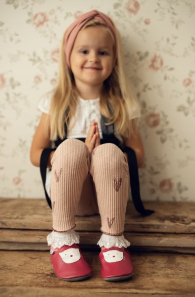 PAPUTKI-papcie kapcie buciki skóra panda XXXL 28 Płeć dziewczynki