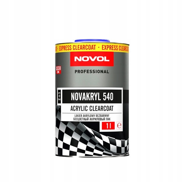 Lakier akrylowy Novol Novakryl 540 bezbarwny 1 l