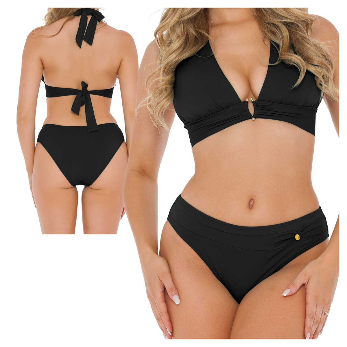 Self Plavky Ibiza2 556BA2 19 černé 75F