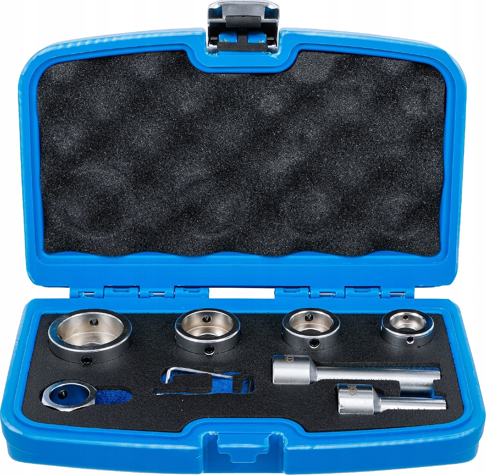 Bgs 70115, Sada adaptérov pre závitník pre podporné čapy 7dielna