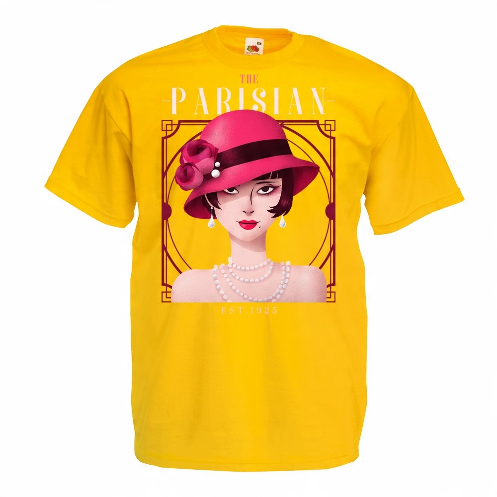 

Koszulka parisian paryżanka Paryż XL żółta