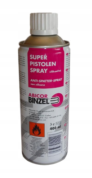 

Silspaw Środek Antyodpryskowy Binzel 400ml Spray