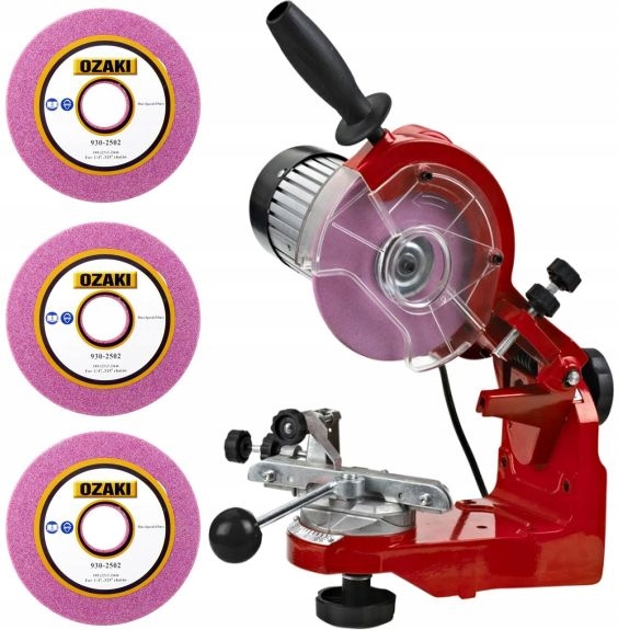 PROFESJONALNA SERWISOWA OSTRZAŁKA ŁAŃCUCHA +LAMPKA