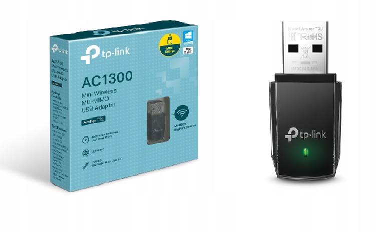 Karta sieciowa USB TP-Link Archer T3U AC1300