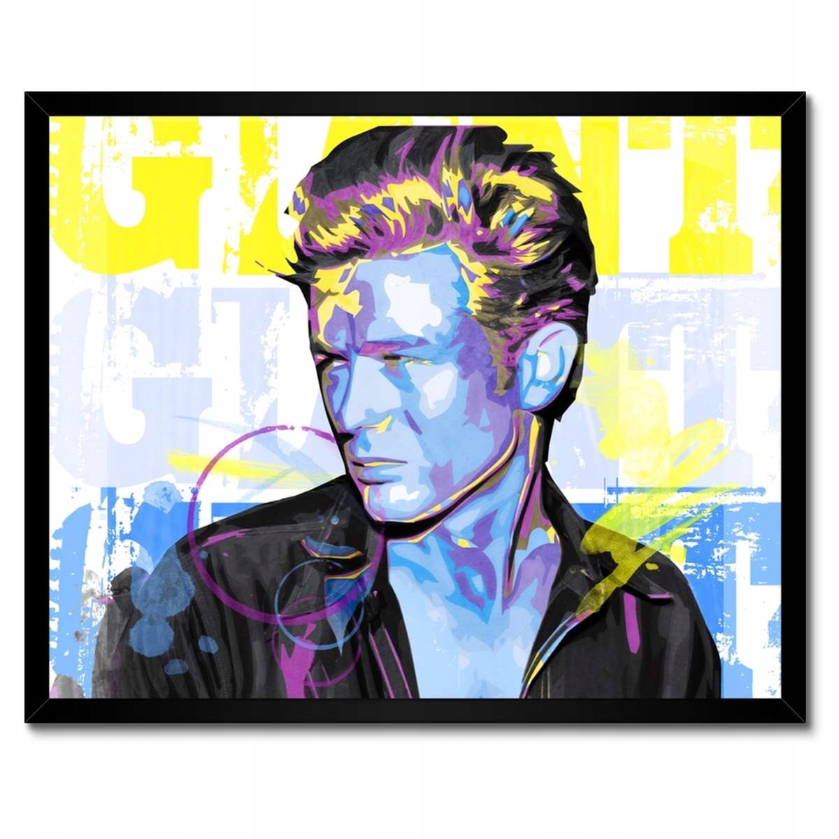 Plakáty v rámu 50x40 James Dean Známý herec