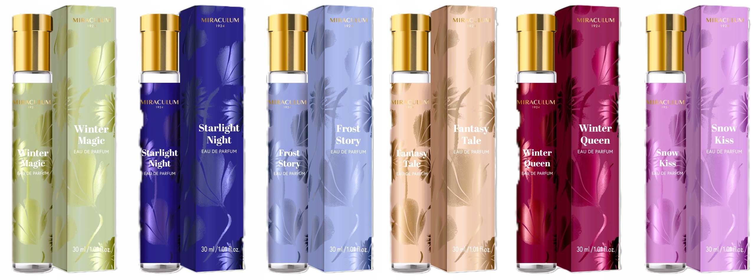 Miraculum zestaw perfumetki 6x30ml Edp Woda Perfumowana Damska