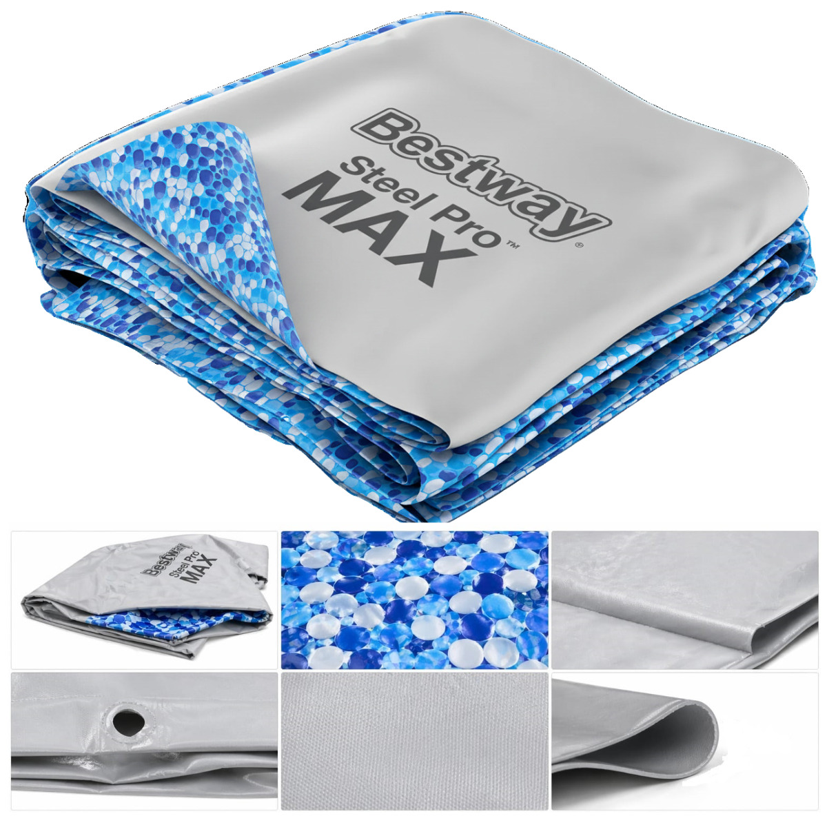 Oryginalna wymienna niecka basenowa wkład powłoka do basenu Bestway 561BW