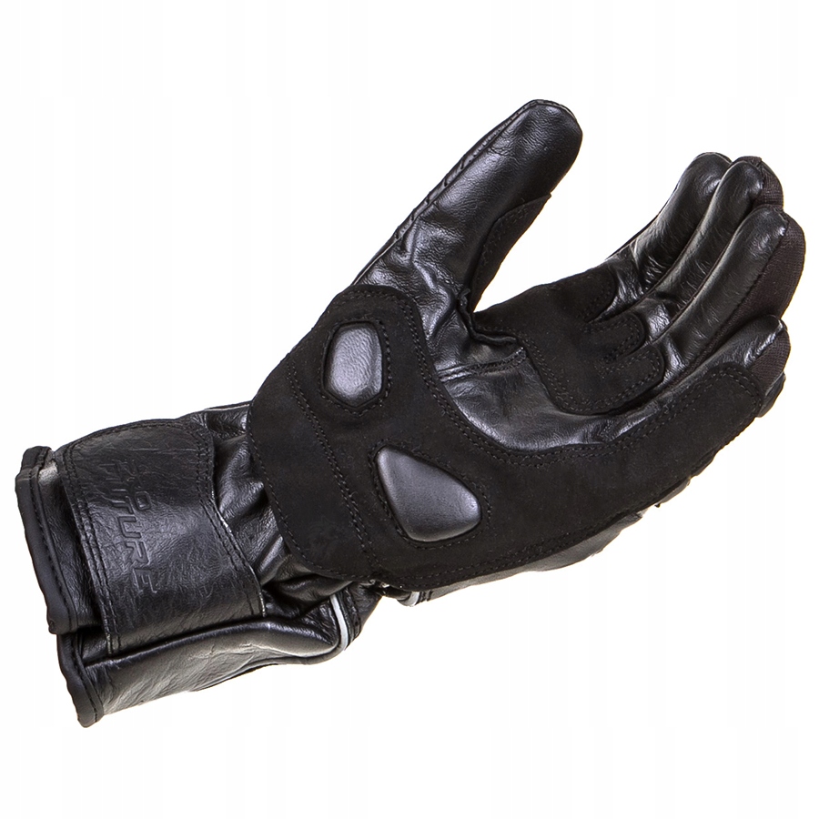 DAMSKIE MOCNE RĘKAWICE MOTOCYKLOWE SKÓRA 2XL Rozmiar XXL