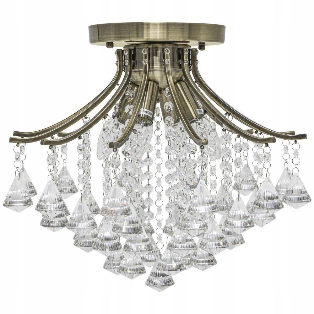 Lampa sufitowa Wenecja 5192/4 21QG Elem