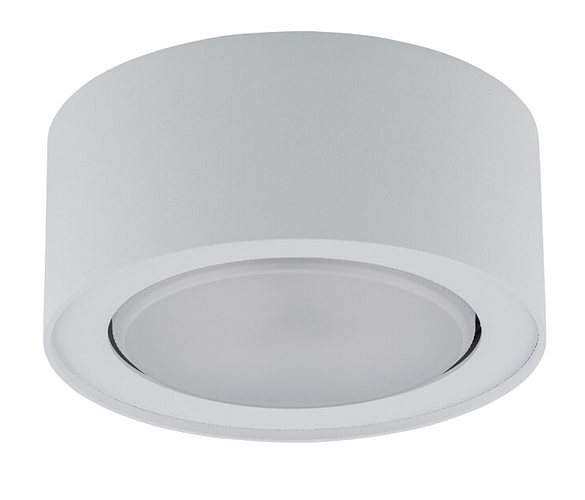 

Lampa Sufitowa Natynkowa Spot Biała Nowodvorski