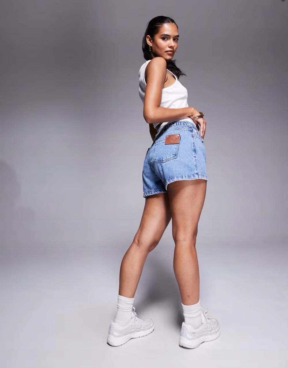 The Couture Club Modré Kraťasy Jeans B23 L