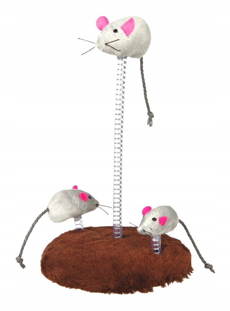 

Trixie Zabawka dla kota Myszy z kocimiętką